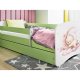 KOCOT KIDS Bett babydreams green dream mit Schublade mit Matratze 160/80
