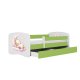 KOCOT KIDS Bett babydreams green dream ohne Schublade mit Matratze 180/80