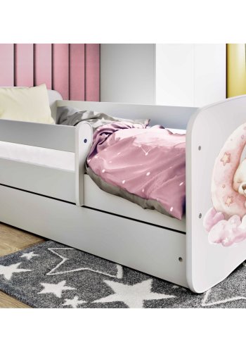 KOCOT KIDS Seng babydreams white dream med skuff med madrass 180/80