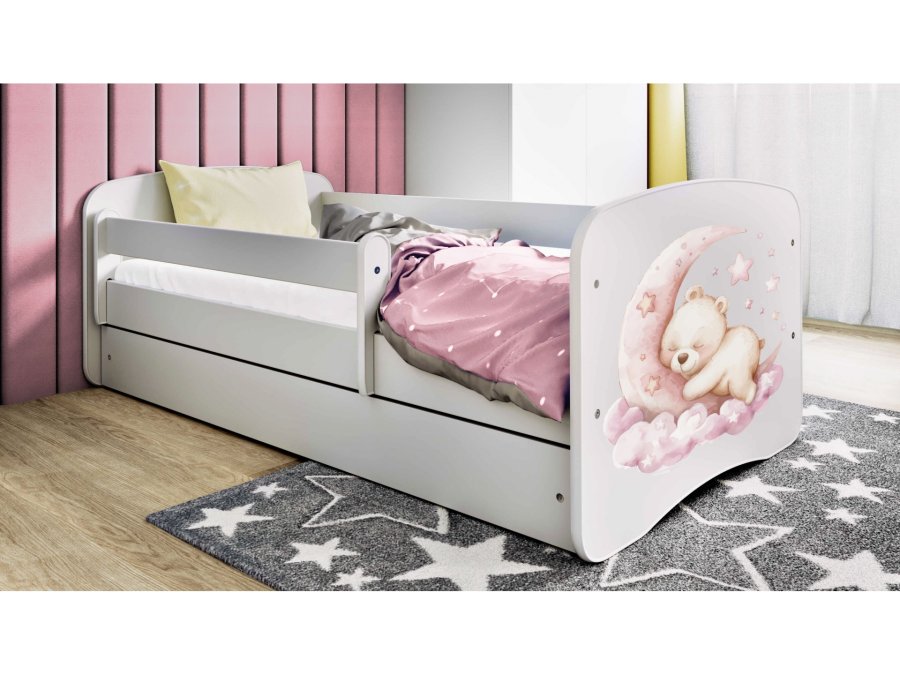 KOCOT KIDS Seng babydreams white dream med skuff med madrass 180/80