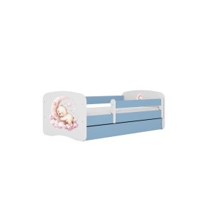 KOCOT KIDS Seng babydreams bl drm med skuffe med madras 140/70