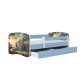 KOCOT KIDS Bett babydreams blau Schiff ohne Schublade mit Matratze 140/70
