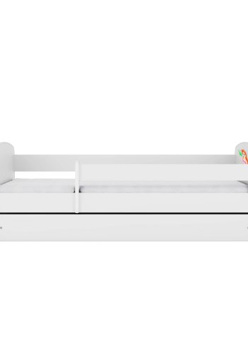 KOCOT KIDS Seng babydreams hvit havfrue uten skuff med madrass 140/70