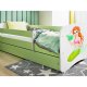 KOCOT KIDS Bett babydreams grüne Meerjungfrau mit Schublade mit Matratze 180/80