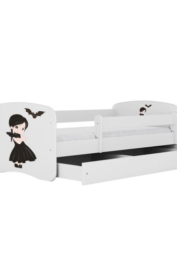 KOCOT KIDS Seng babydreams white wednesday uten skuff med madrass 160/80