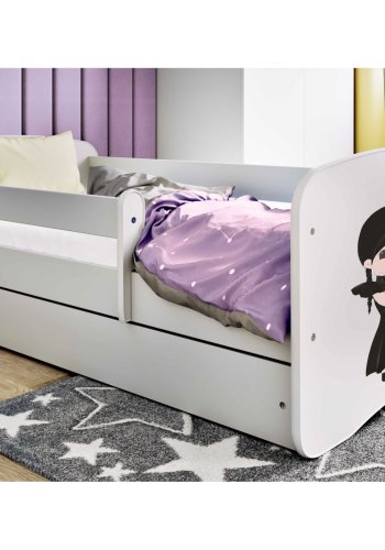 KOCOT KIDS Seng babydreams white wednesday uten skuff med madrass 180/80