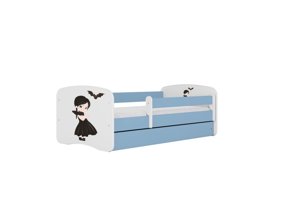 KOCOT KIDS Bett babydreams blue Wednesday ohne Schublade mit Matratze 160/80