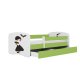 KOCOT KIDS Bett babydreams green Wednesday ohne Schublade mit Matratze 140/70