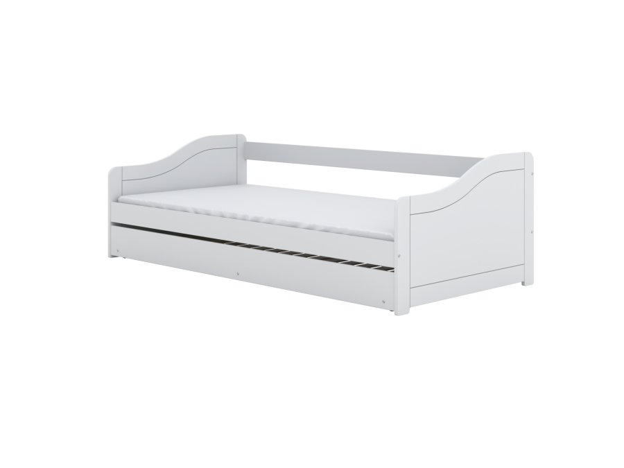 KOCOT KIDS Seng Blanka hvit 200 med madrass