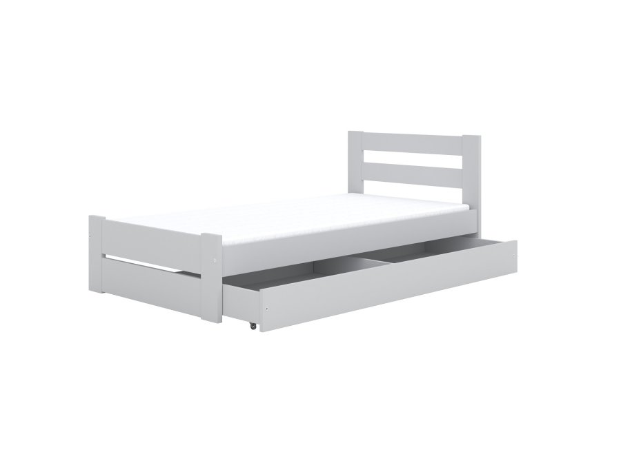 KOCOT KIDS Seng Emil hvit 180 med madrass