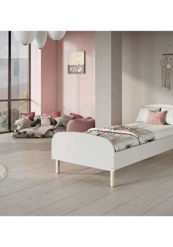 KOCOT KIDS Seng Emma hvit 200 med madrass