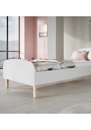 KOCOT KIDS Seng Emma hvit 180 med madrass