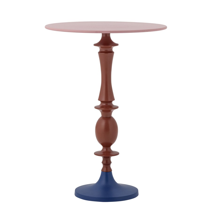 BLOOMINGVILLE Annan Beistelltisch, Rot, Aluminium (D37,5xH52 cm)