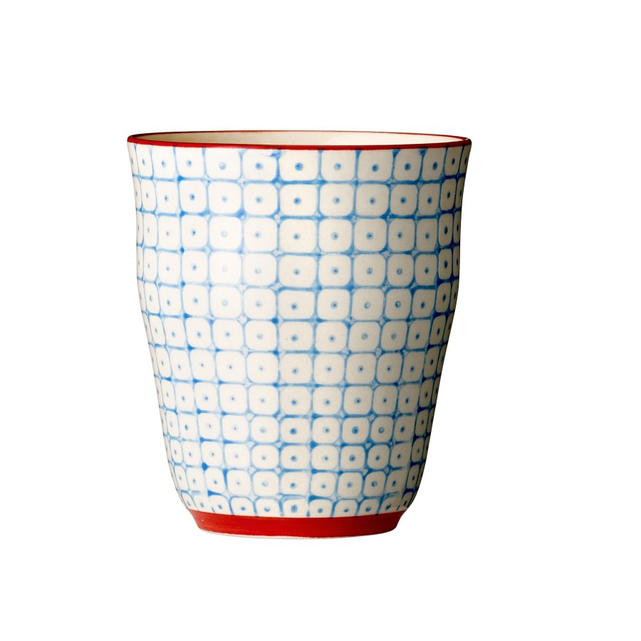 BLOOMINGVILLE Carla Tasse, Steingut. Sortiert, D8,5xH9,5 cm