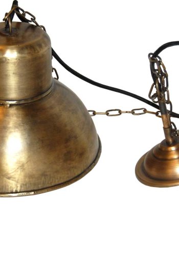 VAREMERKE LIVING taklampe - messing