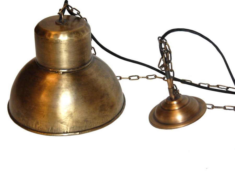 VAREMERKE LIVING taklampe - messing