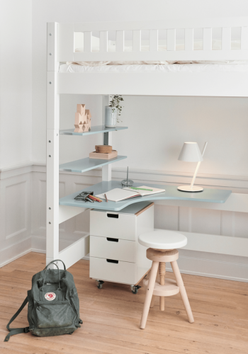 Manis-H Snurrstol med boktr�stomme - Sits: �30 cm H�jd: justerbar fr�n 50-70 cm