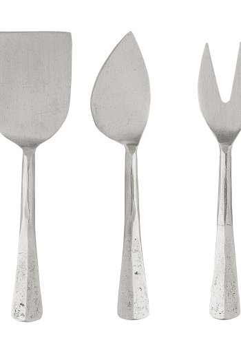 BLOOMINGVILLE Kinnie ostesett, slv, rustfritt stl