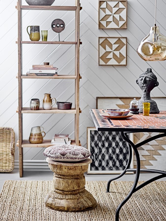 CREATIVE COLLECTION Azizi Deckenleuchte - braunes Glas (H:30)