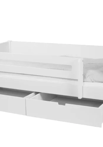 Manis-H Mimer Enkels�ng med designs�nggrind och l�dor - 160 cm - 90x160