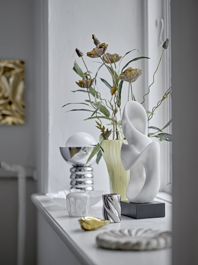 BLOOMINGVILLE Averie Vase, Gelb, Glas (T17xH28 cm)