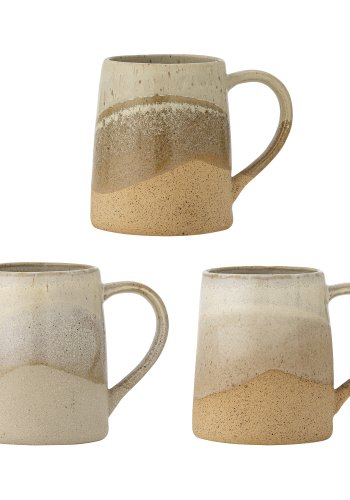 CREATIVE COLLECTION Soleia Tasse, Braun, Steingut