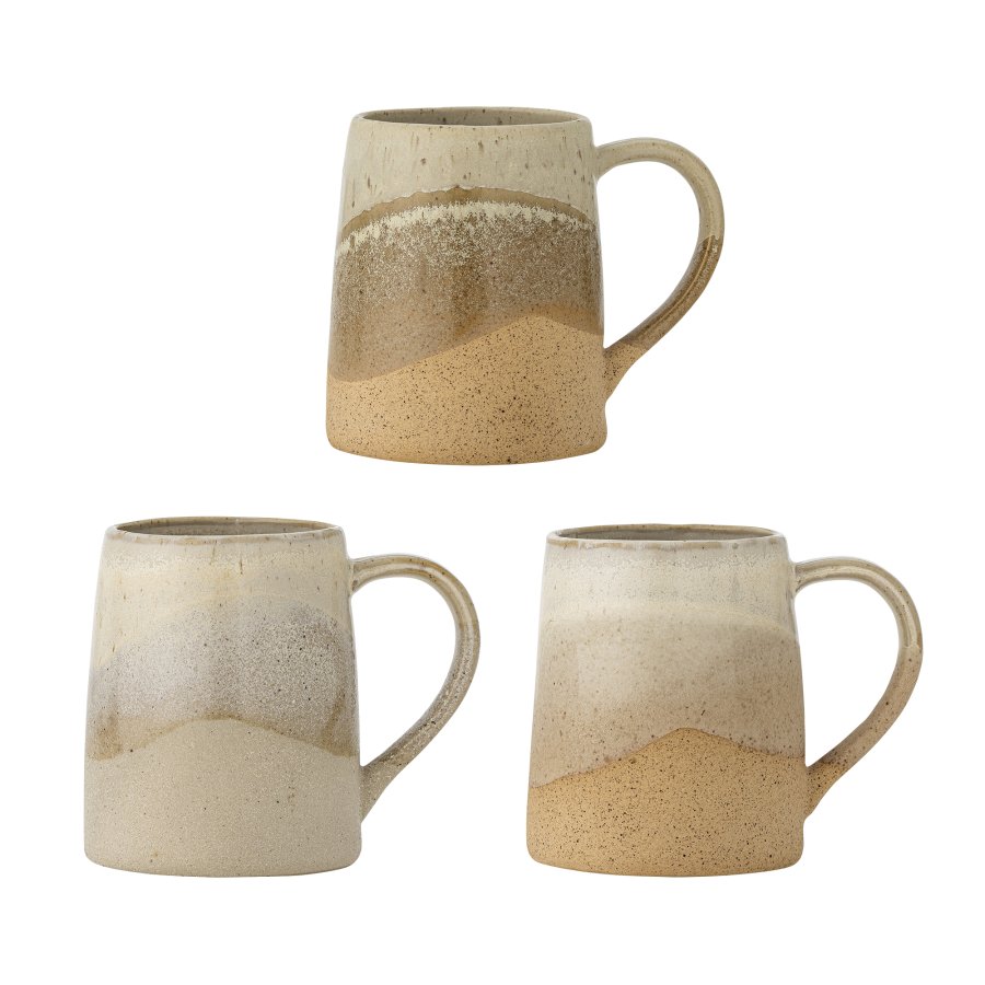 CREATIVE COLLECTION Soleia Tasse, Braun, Steingut
