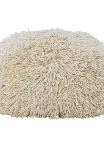 BLOOMINGVILLE Lomba puf, kvadratisk - natur uld (60x60)