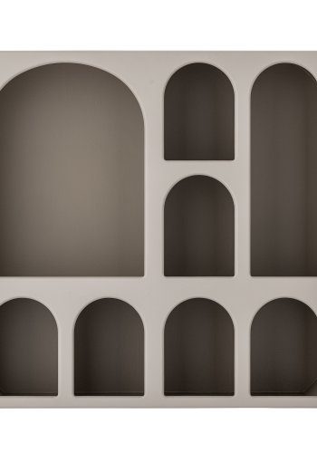 BLOOMINGVILLE Graphia Bcherregal, Braun, MDF (L48xH48xB12 cm)