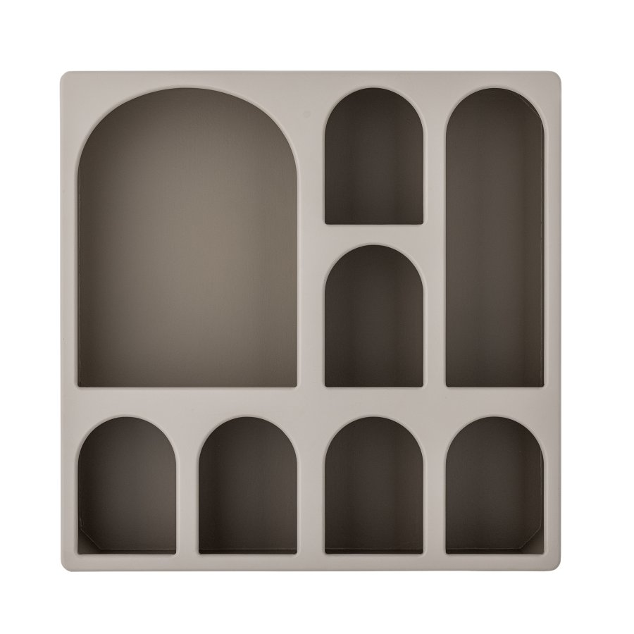 BLOOMINGVILLE Graphia Bcherregal, Braun, MDF (L48xH48xB12 cm)