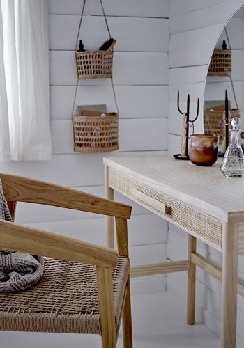 BLOOMINGVILLE Aden W�schekorb, Natur, Bambus, L56,5 x H51,5 x B35 cm