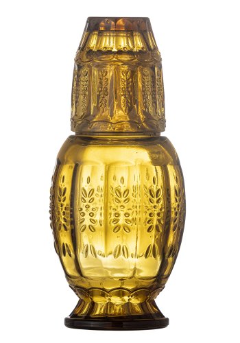 CREATIVE COLLECTION Theon Karaffe & Glas, Braun, Glas