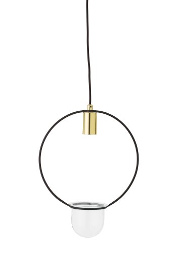 BLOOMINGVILLE Caralina Anhänger, Gold, Metall, D30xH38 cm