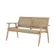 BLOOMINGVILLE Sorrento sofa, naturlig, FSC® 100 %, akasie