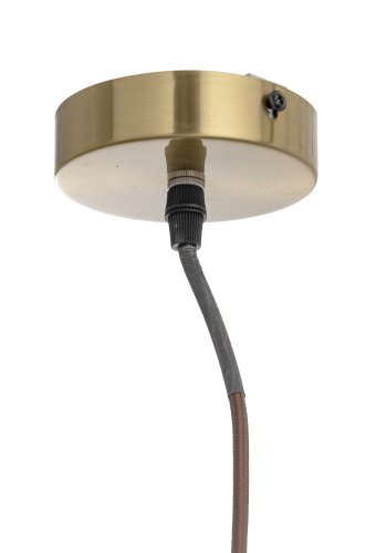 BLOOMINGVILLE Sybia Pendelleuchte, Grau, Glas (T31,5xH33 cm)