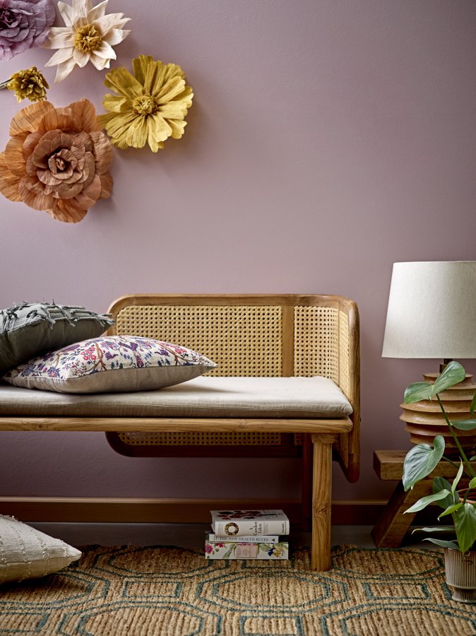 CREATIVE COLLECTION Fry gulvteppe, rektangulrt - naturlig jute (210x150)