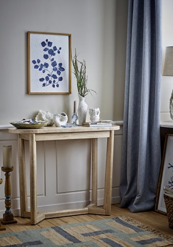 CREATIVE COLLECTION Fikla Vase, Wei, Steingut