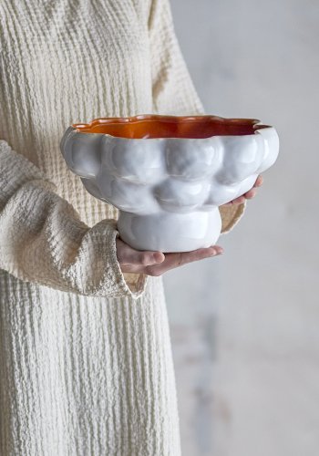 BLOOMINGVILLE Valkyrie-skl, hvit, steinty