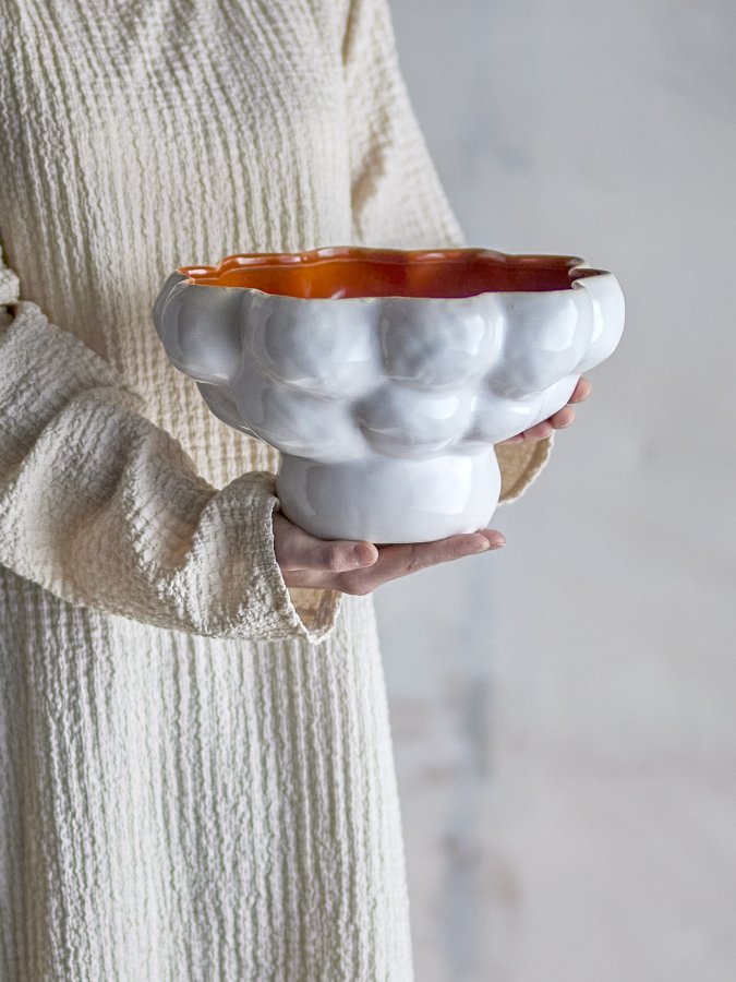 BLOOMINGVILLE Valkyrie-skl, hvit, steinty