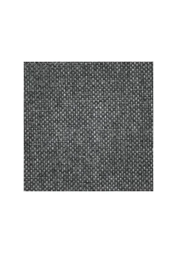 New York hjrnemodul sofa, kvadratisk - gr polyester stof og sort plastik