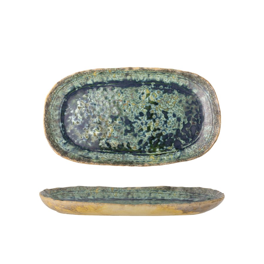 BLOOMINGVILLE Milani serveringsfat, grnn, steinty