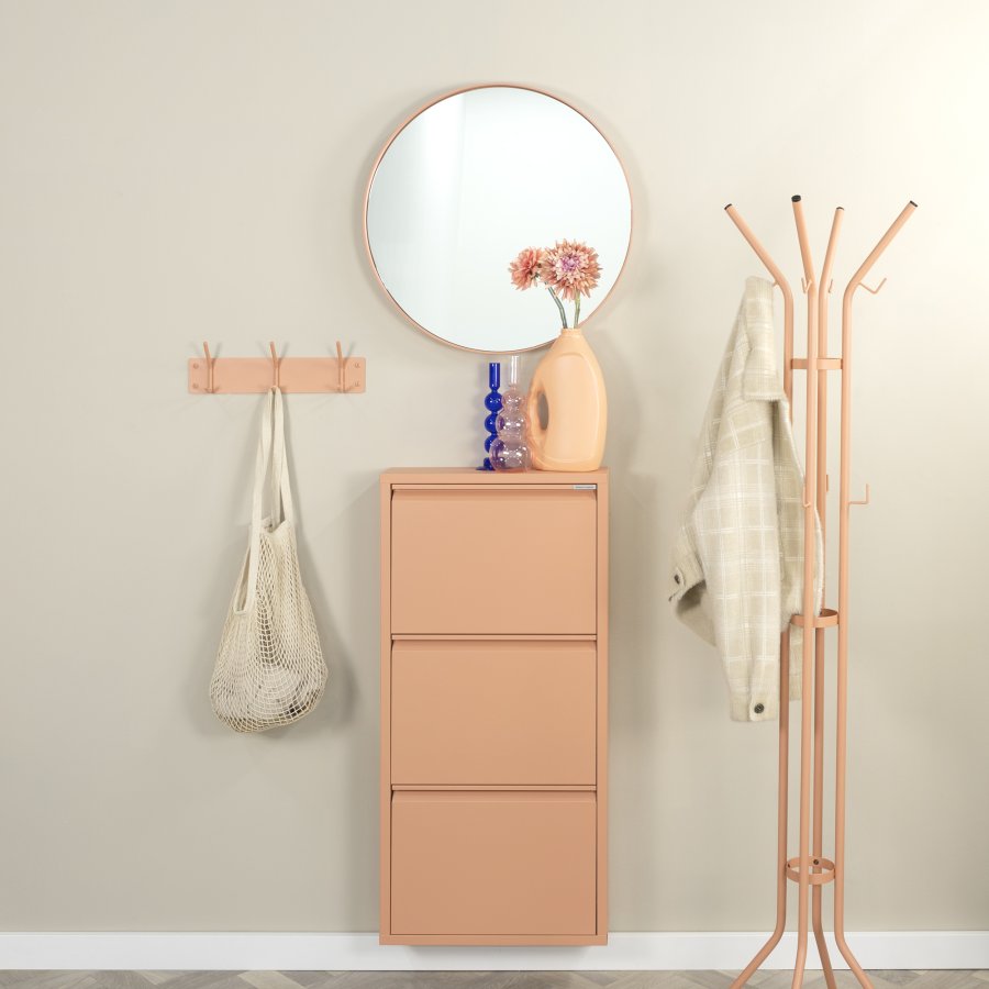 SPINDER DESIGN Fusion 3 knagerkke, m. 3 knager - clay terra stl