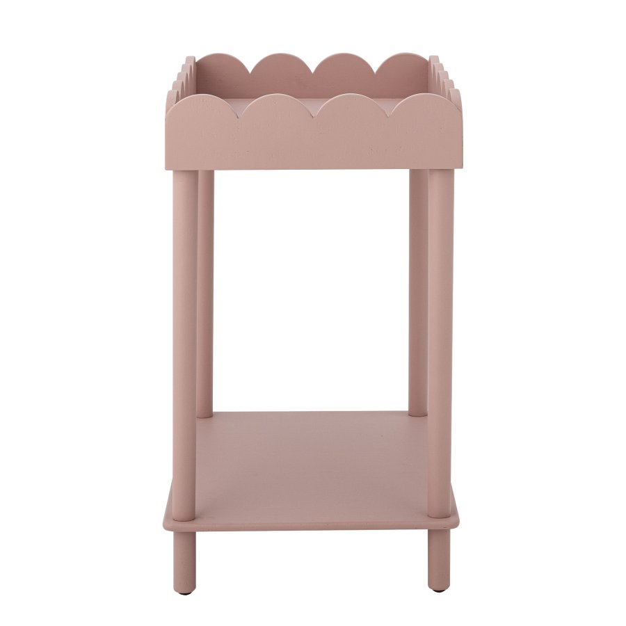 CREATIVE COLLECTION Isola Beistelltisch, Rosa, Kiefer (L60xH68xB40 cm)
