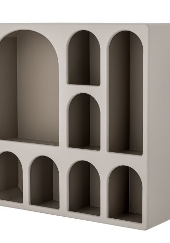 BLOOMINGVILLE Graphia Bcherregal, Braun, MDF (L48xH48xB12 cm)