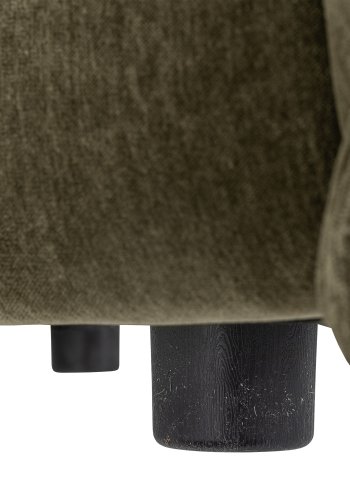 BLOOMINGVILLE Austin lenestol, m. armlener - grnn resirkulert polyester og sort nylon