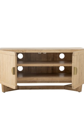 CREATIVE COLLECTION Serrone Schrank, Natur, Gummibaumholz