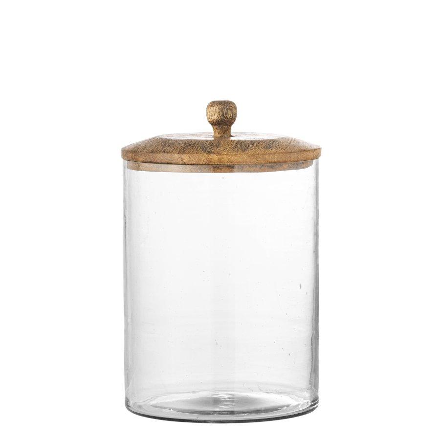 CREATIVE COLLECTION Mariola Glas mit Deckel, transparent, Glas