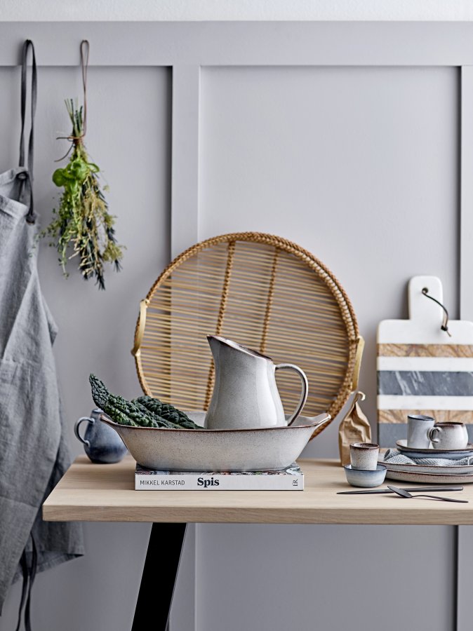 BLOOMINGVILLE Sandrine Teller, Natur, Steingut, D28, 5 cm