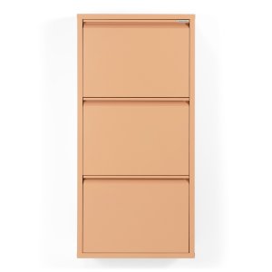 SPINDER DESIGN BILLY 3 skoskab, m. 3 lger - clay terra stl