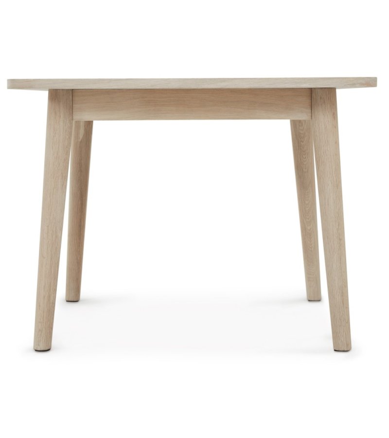 Nyborg salongbord, firkantet - hvitoljet eikefiner og tre (70x70)